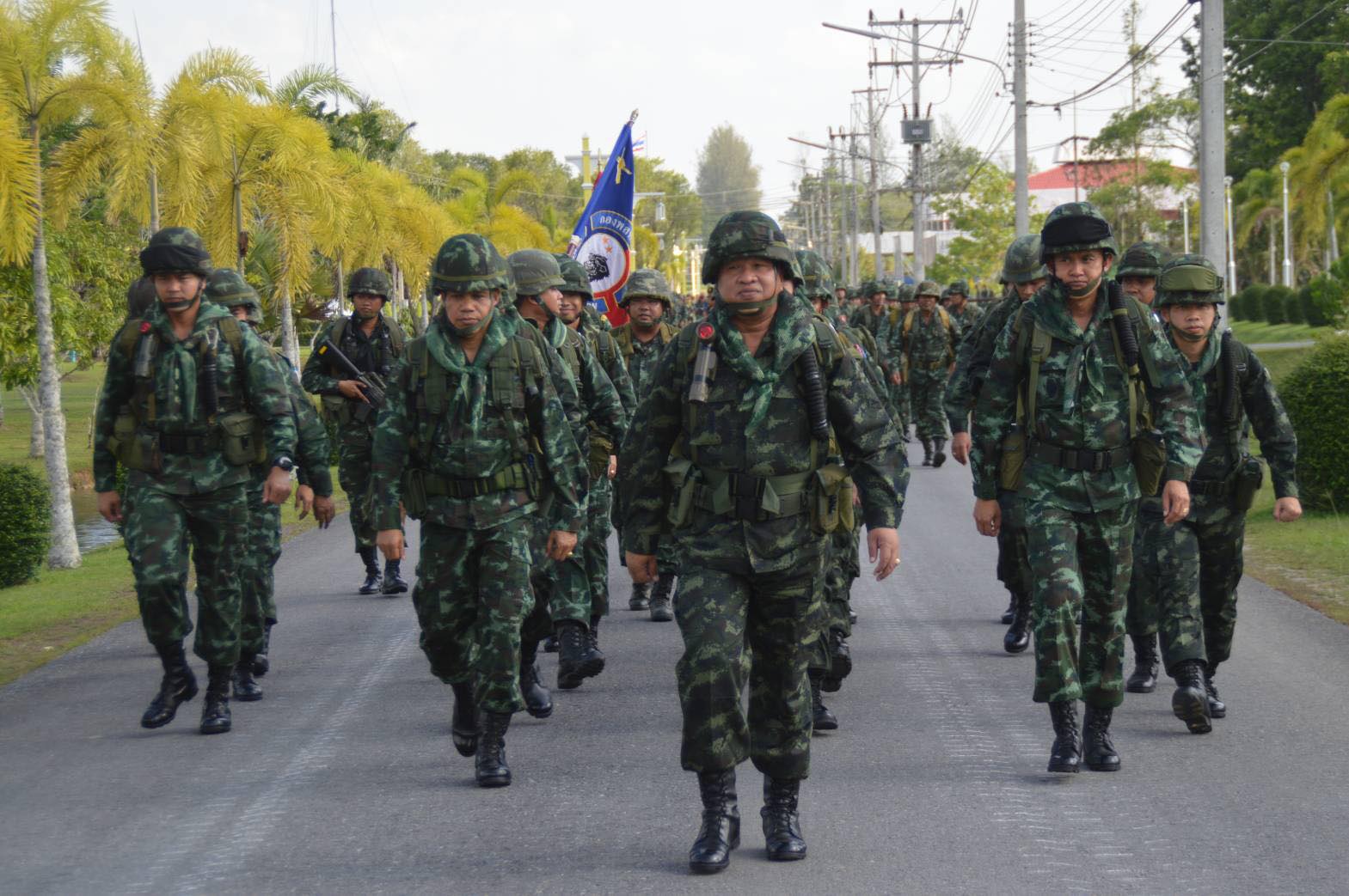 ตรวจสภาพความพร้อมรบ​ และฝึกเดินทางไกล ประจำเดือน พ.ค.62