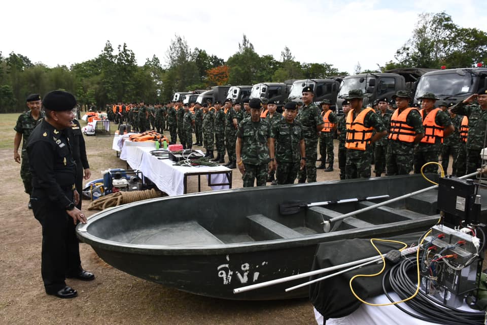 กองทัพบกเตรียมพร้อม... ช่วยเหลือประชาชน ในช่วงฤดูฝน