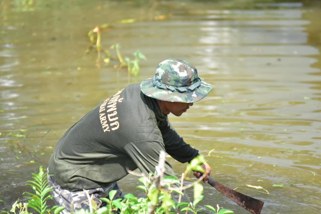 ยามศึกเรารบ ยามสงบเราพัฒนา ARMY LAND ดินแดน น่าอยู่ น่ามอง