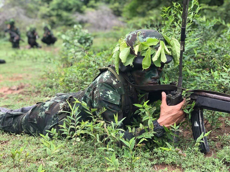 "การฝึกและตรวจสอบการฝึก หมู่ ตอน หมวด ประจำปี 2562" “The 21st Military Circle participated in the training and inspection of the squad, section and platoon annual exercise.”