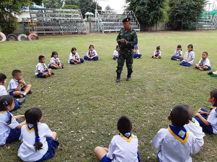 "ล้อมวงมา" ชุดรณรงค์ป้องกันไฟป่าและหมอกควันลงพื้นที่สร้างการรับรู้ให้เด็กนักเรียน รร.บ้านวังผาง...ก่อนนำความรู้สู่ชุมชน...