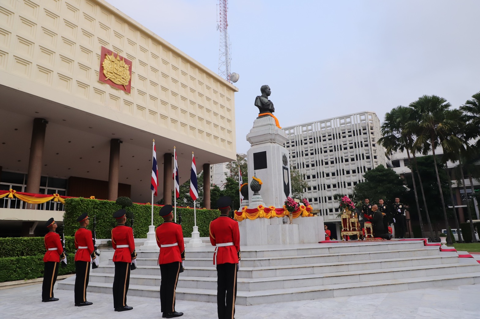 กองทัพบกประกอบพิธีทางศาสนา เนื่องในวันกองทัพบก ประจำปี ๒๕๖๓