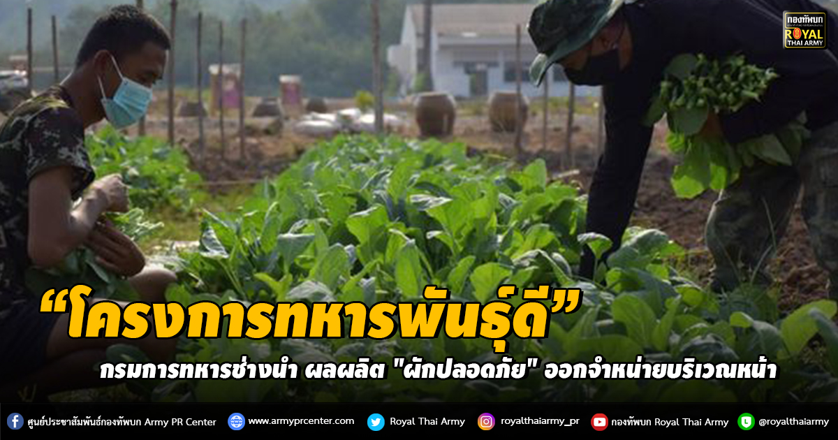 “โครงการทหารพันธุ์ดี”