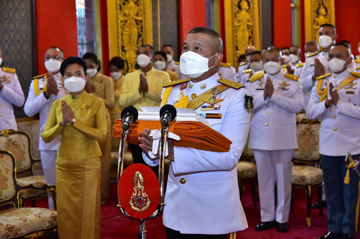 กองทัพบกจัดพิธีถวายผ้าพระกฐินพระราชทาน กองทัพบก ประจำปี 2565