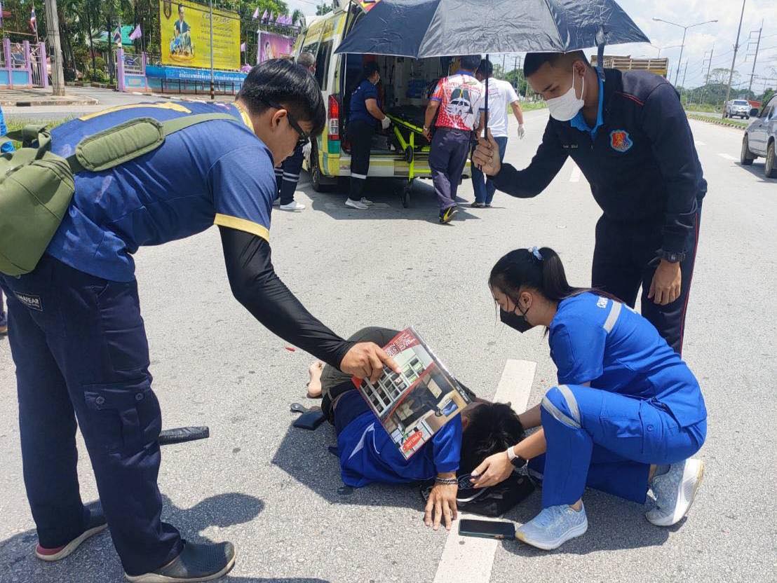 “อุบัติเหตุบนท้องถนน เกิดได้ทุกเวลา ใช้รถใช้ถนนอย่างไม่ประมาท”