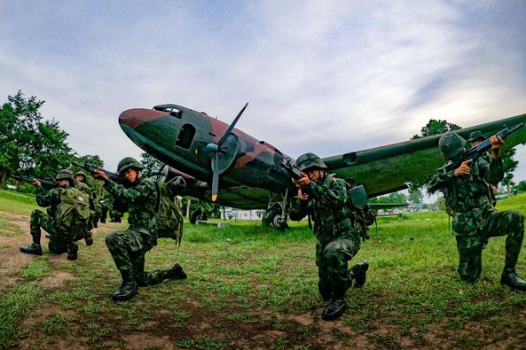 “โค้งสุดท้ายของน้องทหารใหม่ 1/67 ฝึกการเดินทางไกล, การพักแรม และการดำรงชีพในป่า​”