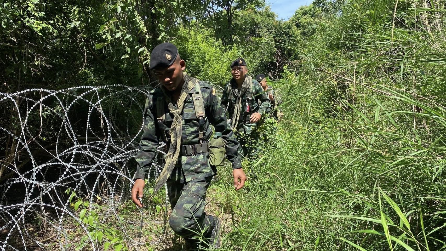 ฉก.อรัญประเทศ เข้มแนวชายแดน ลาดตระเวณทั้ง ทางพื้นดิน ทางน้ำ ทางอากาศ