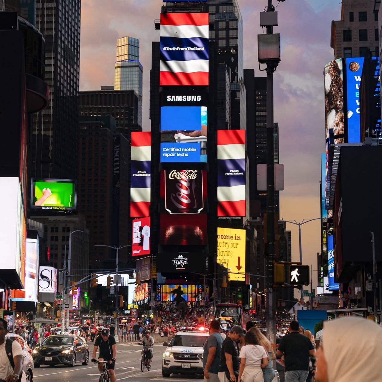 กองทัพบกขอขอบคุณภาคเอกชนที่ร่วมแสดงพลังสนับสนุนการปกป้องอธิปไตยของชาติ